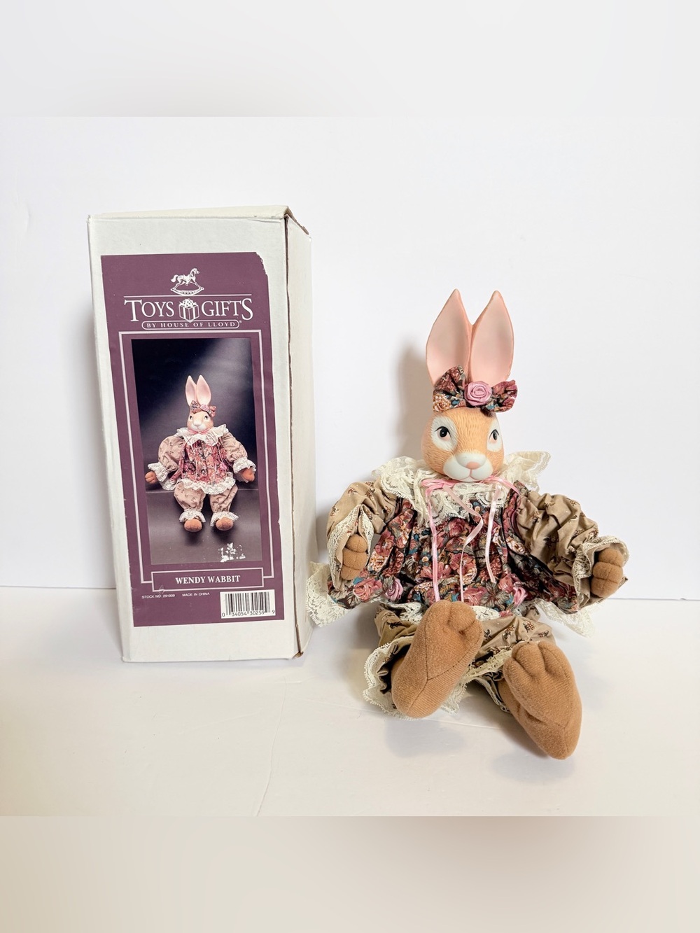Vintage 1993 Wendy Wabbit by House of Lloyd — Original Box